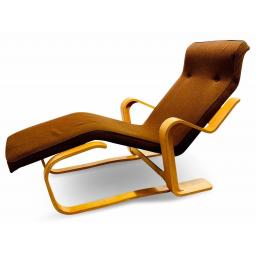 Marcel Breuer Bent Wood Long Chair by Isokon, 1960s