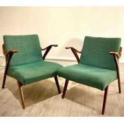 Pair of vintage armchairs from Tatra Pravenec, 1960s