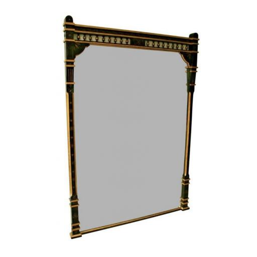 19th century ebonized and gilt Aesthetic Movement overmantel/pier mirror - SOLD