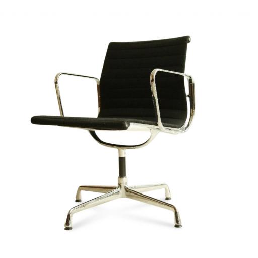 Eames Vitra Aluminium EA103 Office Chair Black Hopsack-SOLD