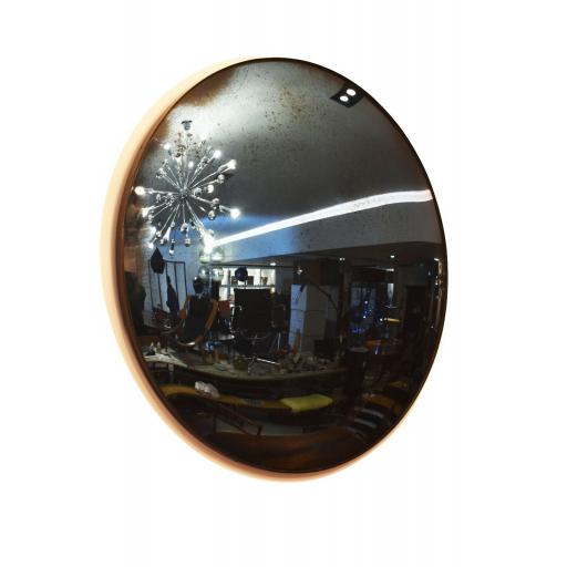 Contemporary Convex Mirrors - Various colour waves and frame metals