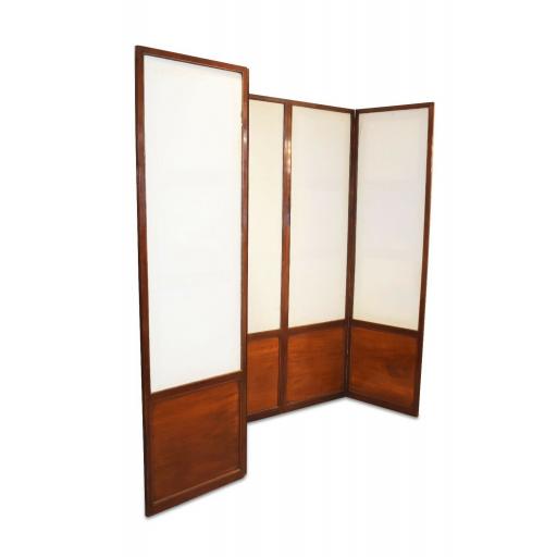 Antique Mahogany room divider / screen - SOLD