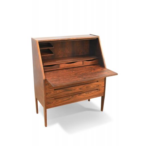 Danish Rosewood Desk/ Bureau/ Secretaire by Nils Jonsson for Møbelfabrik, 1960s - SOLD