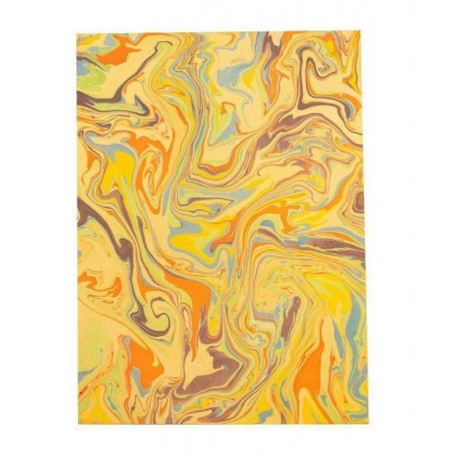 Handmade Marbled Paper