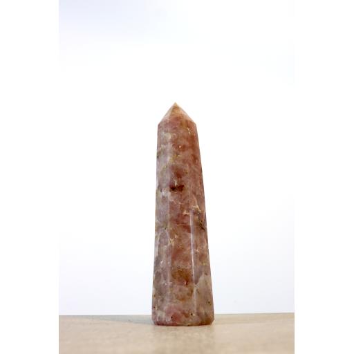 Rose Quartz Crystal Tower (Tall)