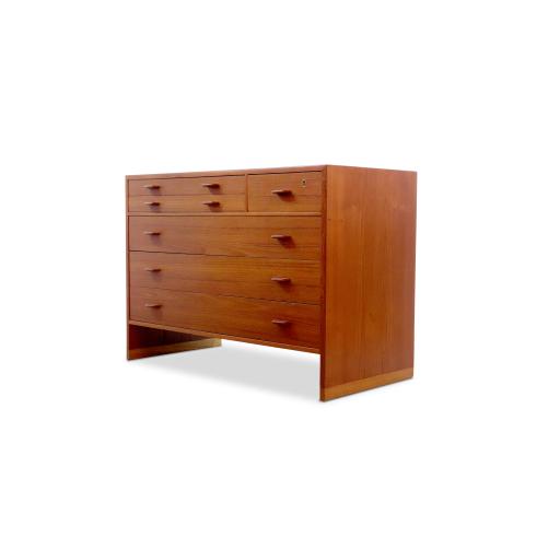 Teakwood Chest of drawers Ry Møbler, Hans Wegner, 1955 - SOLD