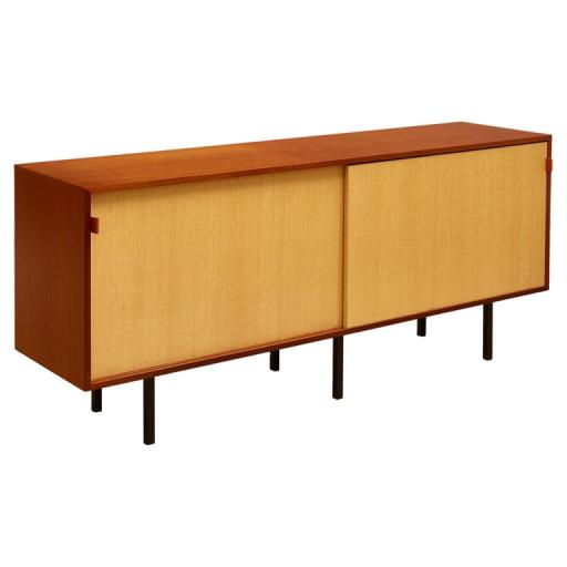 1950s Florence Knoll Seagrass Sideboard Credenza Mod. 116 Knoll International - SOLD