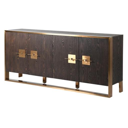 Siam Ash & Brass Sideboard.