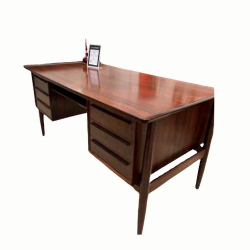 Danish Rosewood Desk By Arne Vodder, Denmark, 1960s