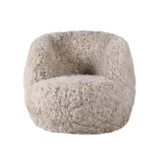 Lucerne Sheepskin Swivel Chair