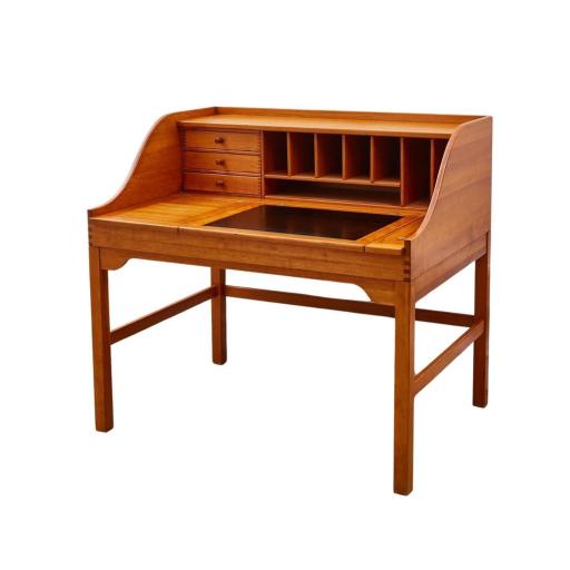 Mid-Century Danish Pine Writing Desk by Andreas Hansen for Hadsten Træindustri - SOLD