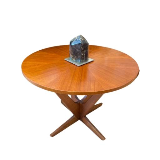 Mid 20th Century Teak Starburst Coffee Table By Soren Jeorg Jensen