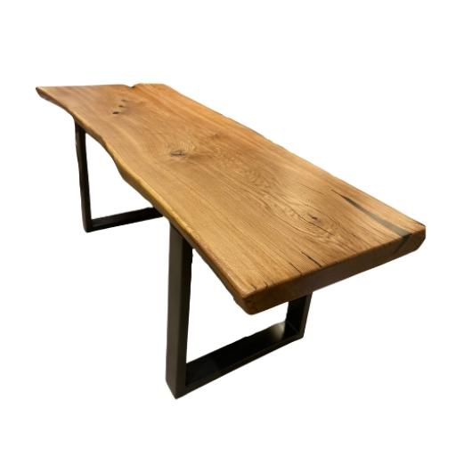 Solid Live Edge Wooden Hand Crafted In The UK Dining Table